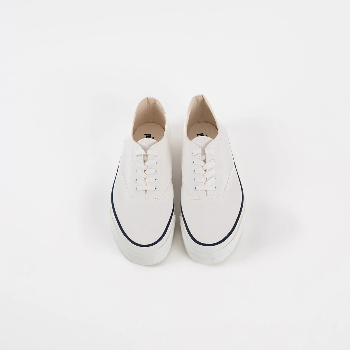 AS-041-WHT - ASAHI Cotton Deck Shoes - White - Image 5