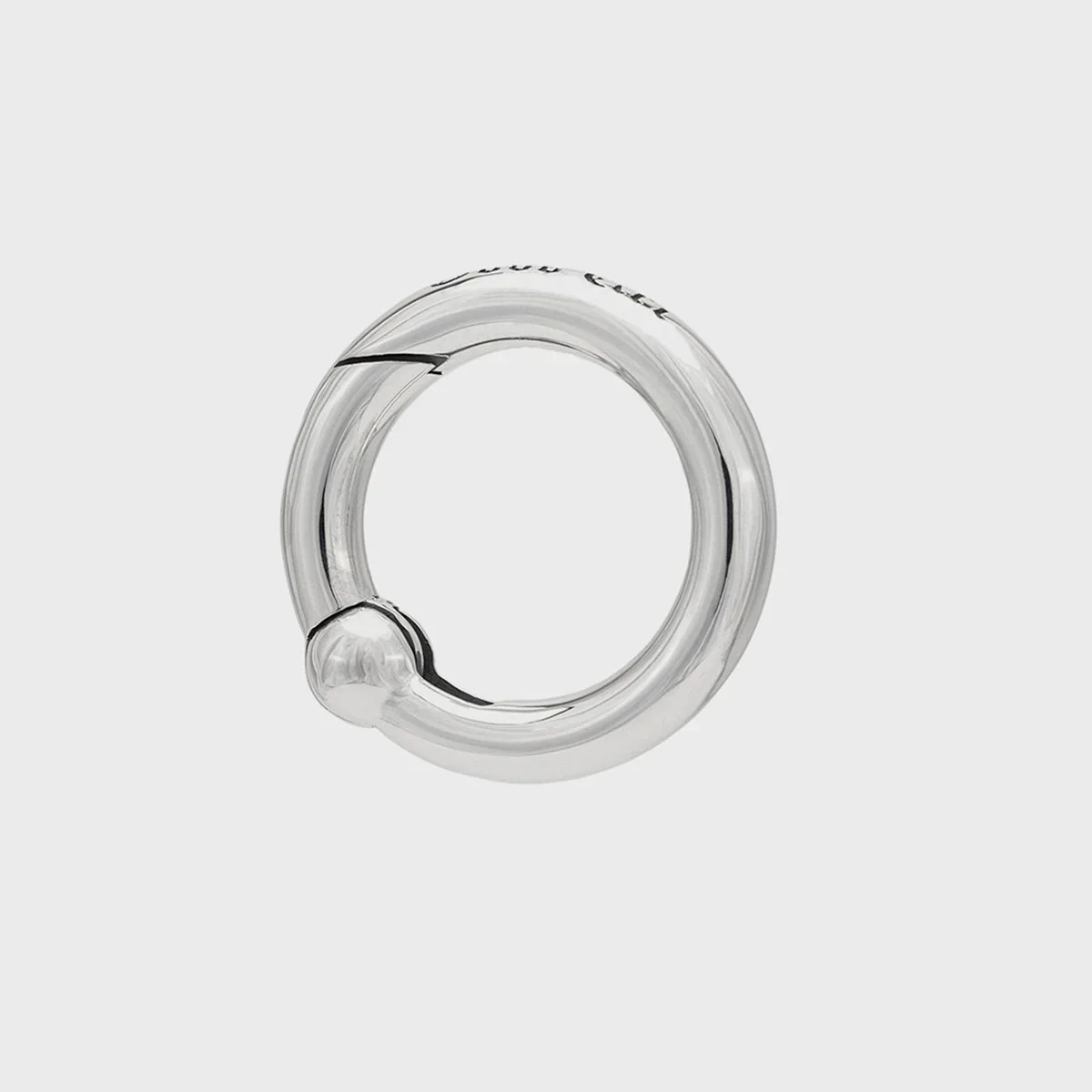 GA-SPRING-RING-SMOOTH-B - GOOD ART HLYWD Spring Ring  Smooth B- Sterling Silver
