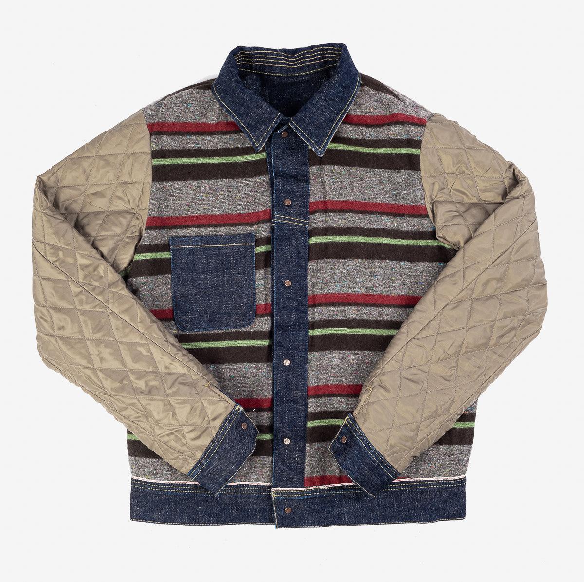 IH-101J-SR - 18oz Selvedge Denim Storm Rider Jacket - Indigo - Image 6