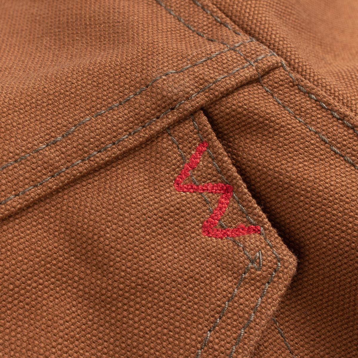 IH-2526J - 17oz Duck Modified Type III Jacket - Brown - Image 6