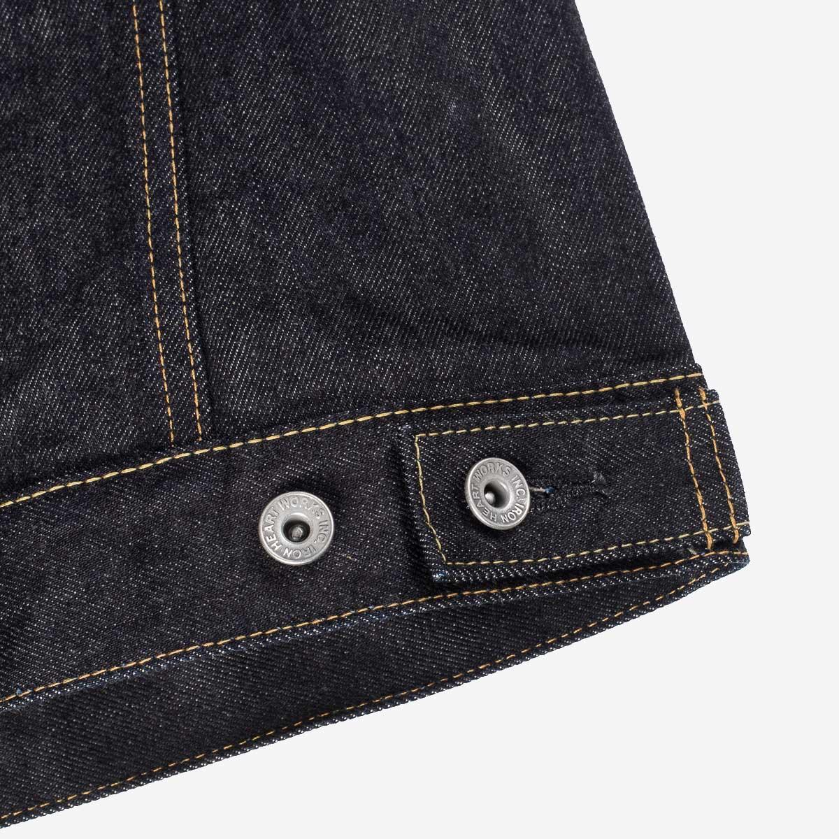 IH-526J-142 - 14oz Selvedge Denim Modified Type III Jacket - Indigo - Image 9
