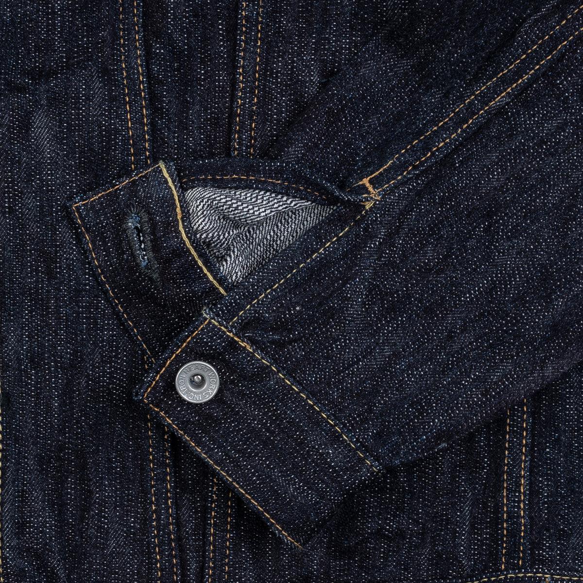 IH-526J-SLB - 16oz Slubby Selvedge Denim Type III Jacket - Indigo - Image 10