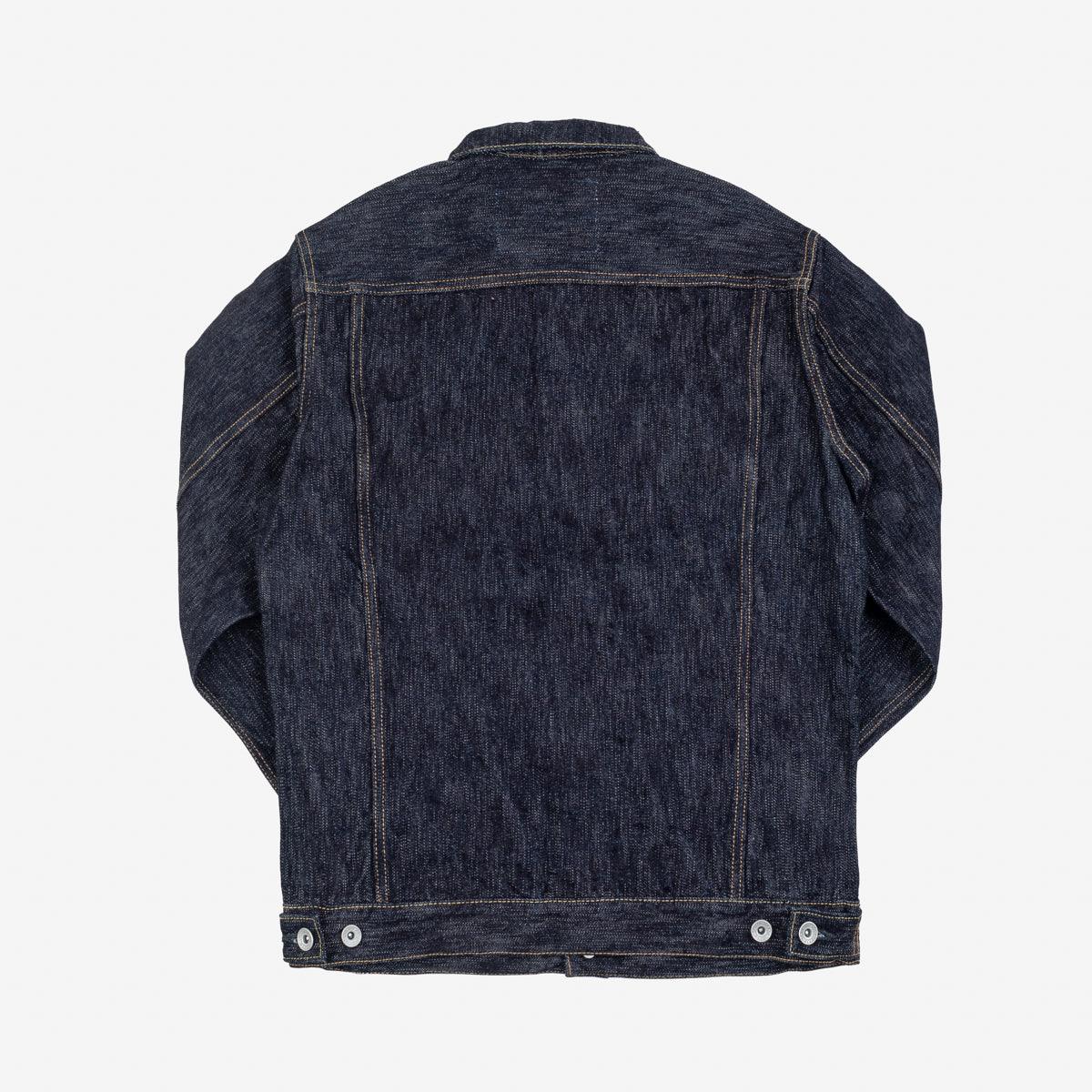 IH-526J-SLB - 16oz Slubby Selvedge Denim Type III Jacket - Indigo - Image 4