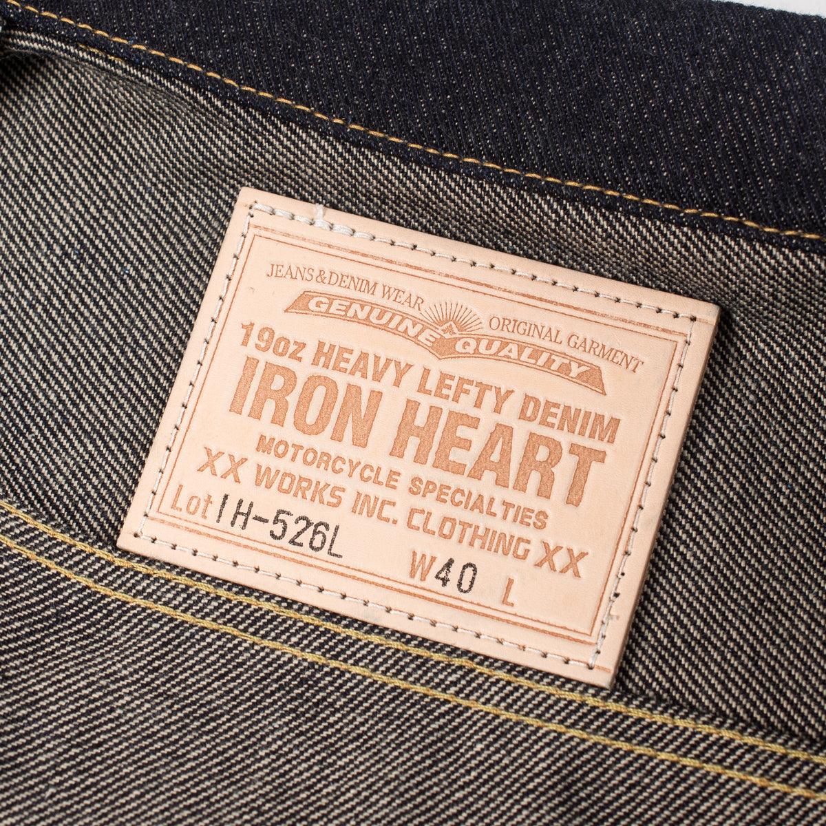 IH-526L - 19oz Left-Hand Twill Selvedge Denim Type III Jacket - Indigo - Image 6