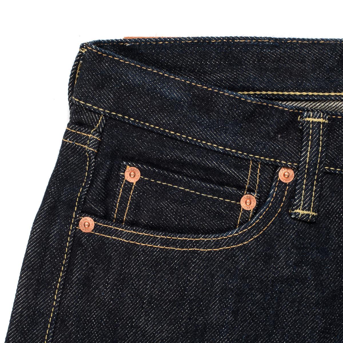 IH-634S - 21oz Selvedge Denim Straight Cut Jeans - Indigo - Image 8
