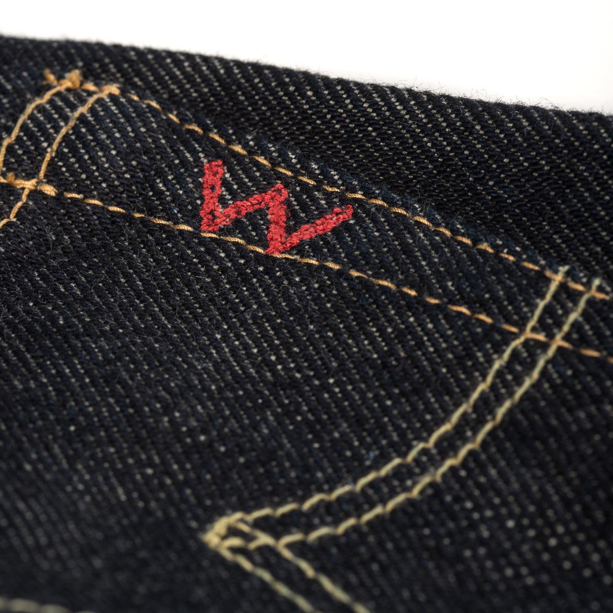 IH-634S - 21oz Selvedge Denim Straight Cut Jeans - Indigo - Image 9
