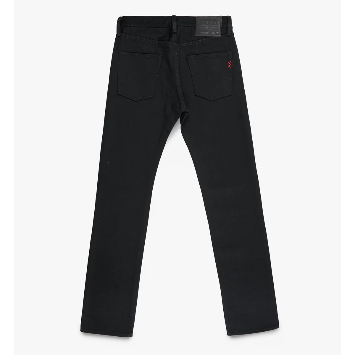 IH-666S-SB - 21oz Selvedge Denim Slim Straight Cut - Superblack Non-Fade - Image 7
