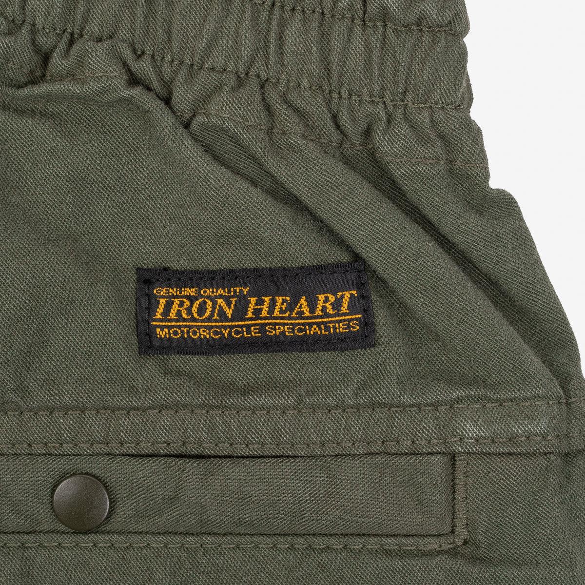 IH-729-OLV - SS26 - Cotton Easy Shorts - Olive - Image 6