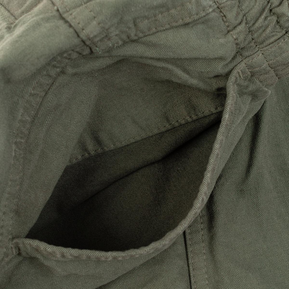 IH-729-OLV - SS26 - Cotton Easy Shorts - Olive - Image 9