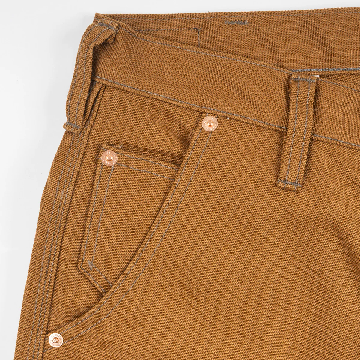 IH-743-BRN - 17oz Duck Cargo Pants - Brown - Image 6