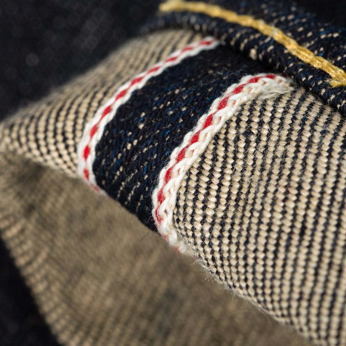 IH-777S-21 - 21oz Selvedge Denim Slim Tapered Jeans - Indigo - Image 6