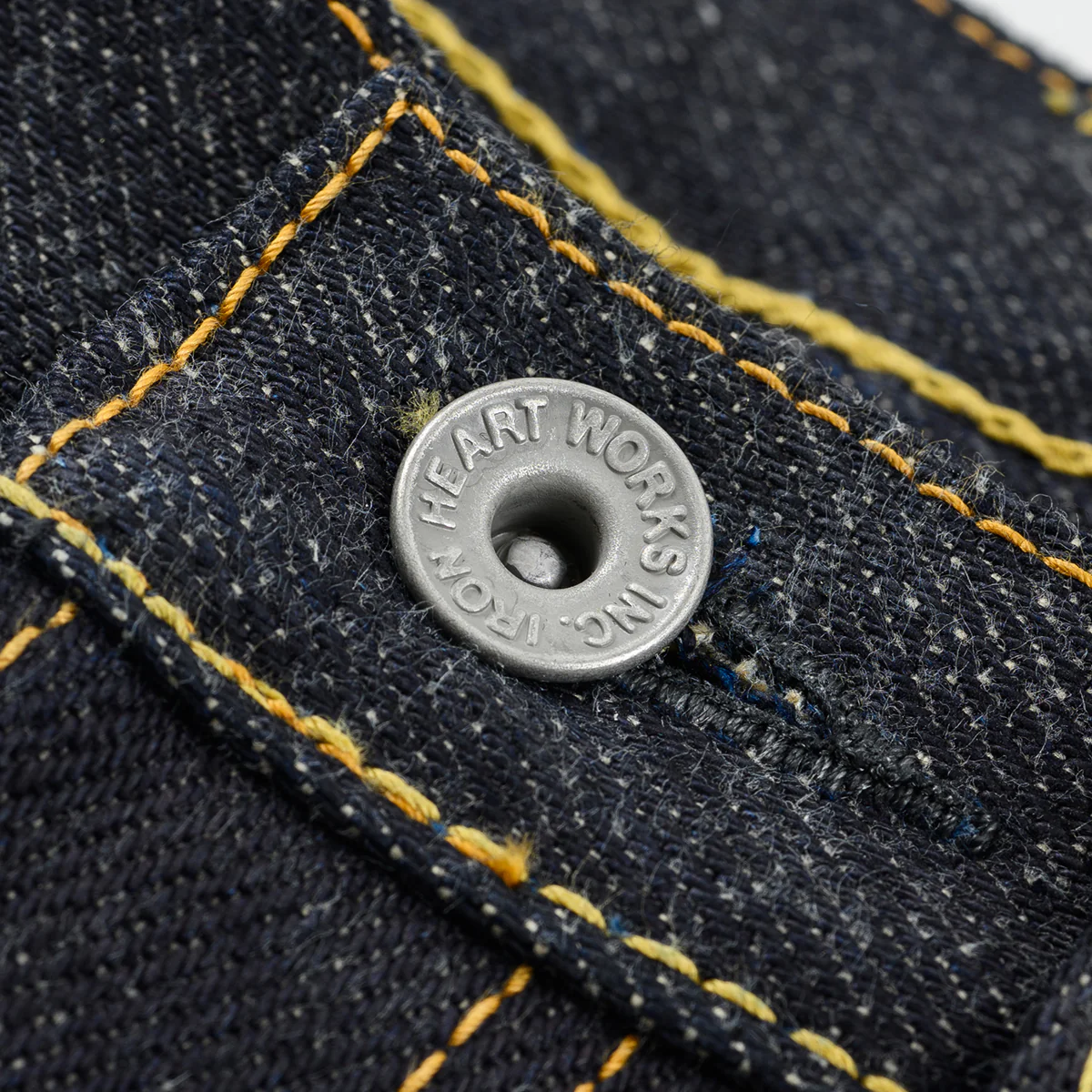 IH-888-XHS - 25oz Selvedge Denim Relaxed Tapered Jeans - Indigo - Image 5