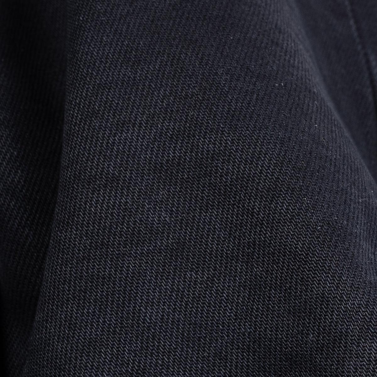 IH-888S-21OD - 21oz Selvedge Denim Tapered Jeans - Black Overdyed - Image 13