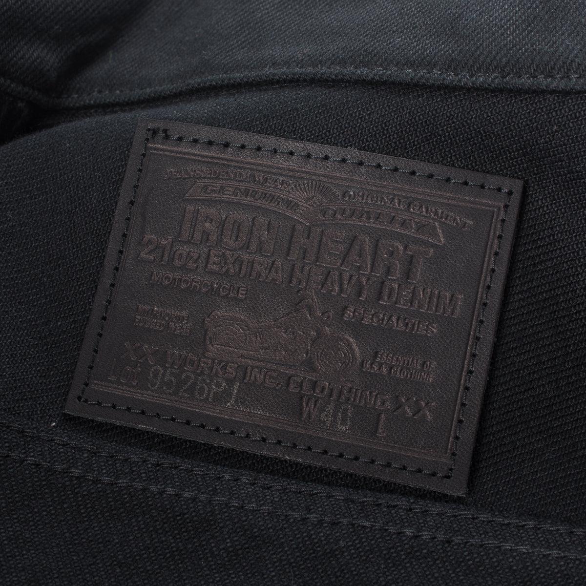 IH-9526PJ - 21oz Denim Type III Jacket Superblack - Image 5