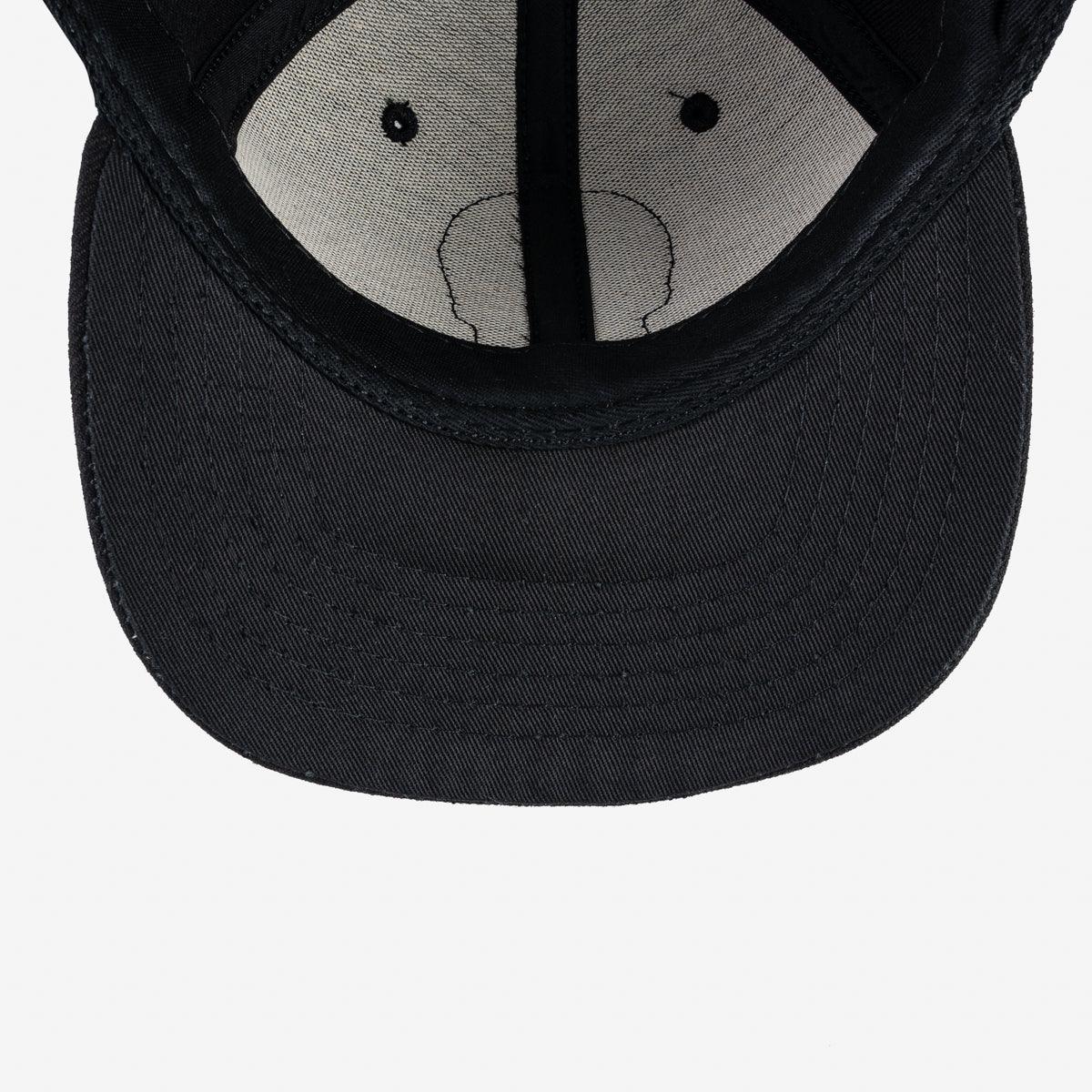IHC-19-ITTB - Iron Heart IRON TO THE BONE Snapback Cap - Black - Image 5