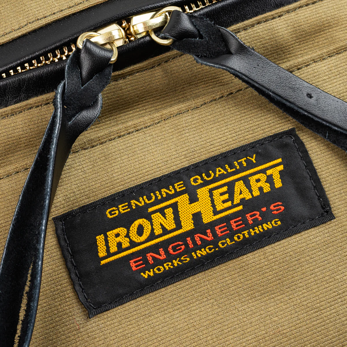 IHE-53-KHA - Whipcord Waist Bag - Khaki - Image 7