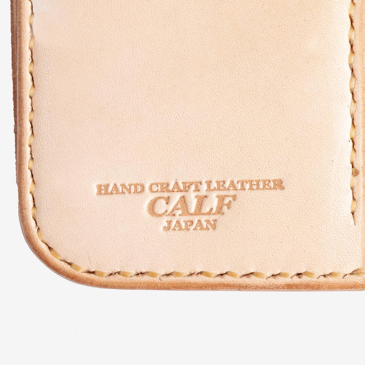 IHG-02-NAT - Medium Shell Cordovan Wallet - Natural - Image 6