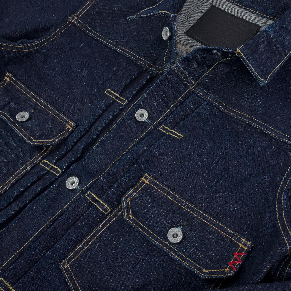 IHJ-139-IND - 19oz Selvedge Denim Type II Jacket - Indigo - Image 6