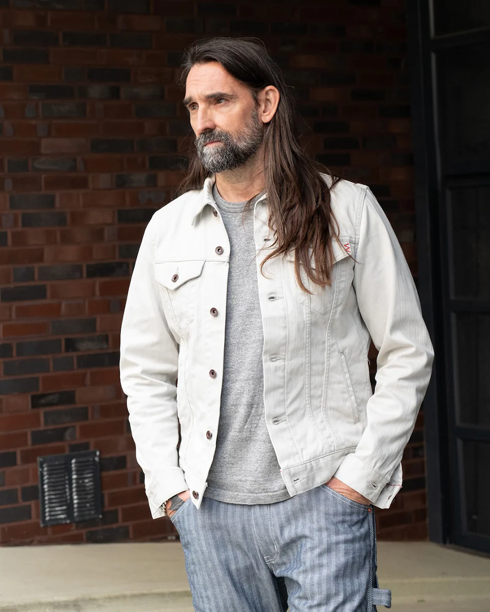 IHJ-162-GRY - 11oz Piqué Modified Type III Jacket - Light Grey - Image 2