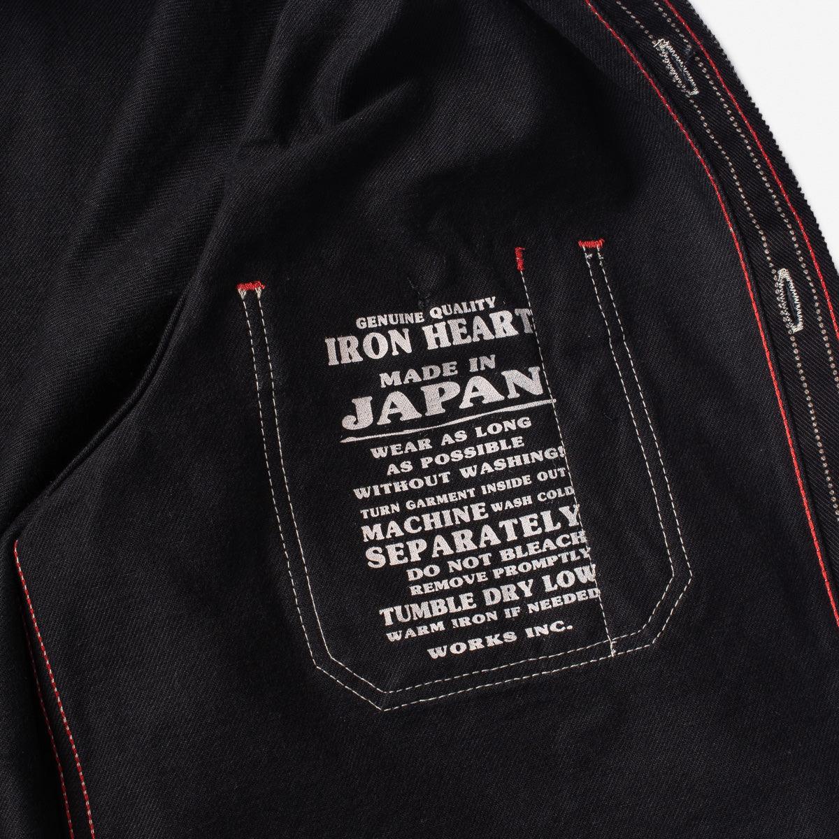 IHSH-266-BLK - 12oz Wabash Work Shirt - Black - Image 10
