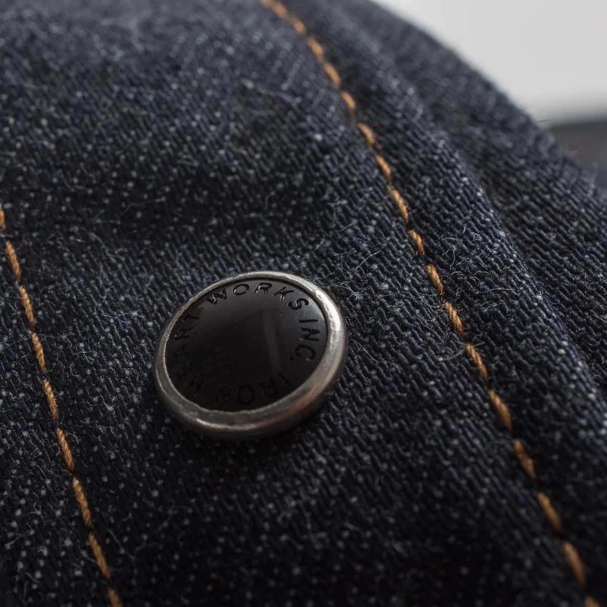 IHSH-33-IND - 12oz Selvedge Denim Western Shirt - Indigo - Image 7