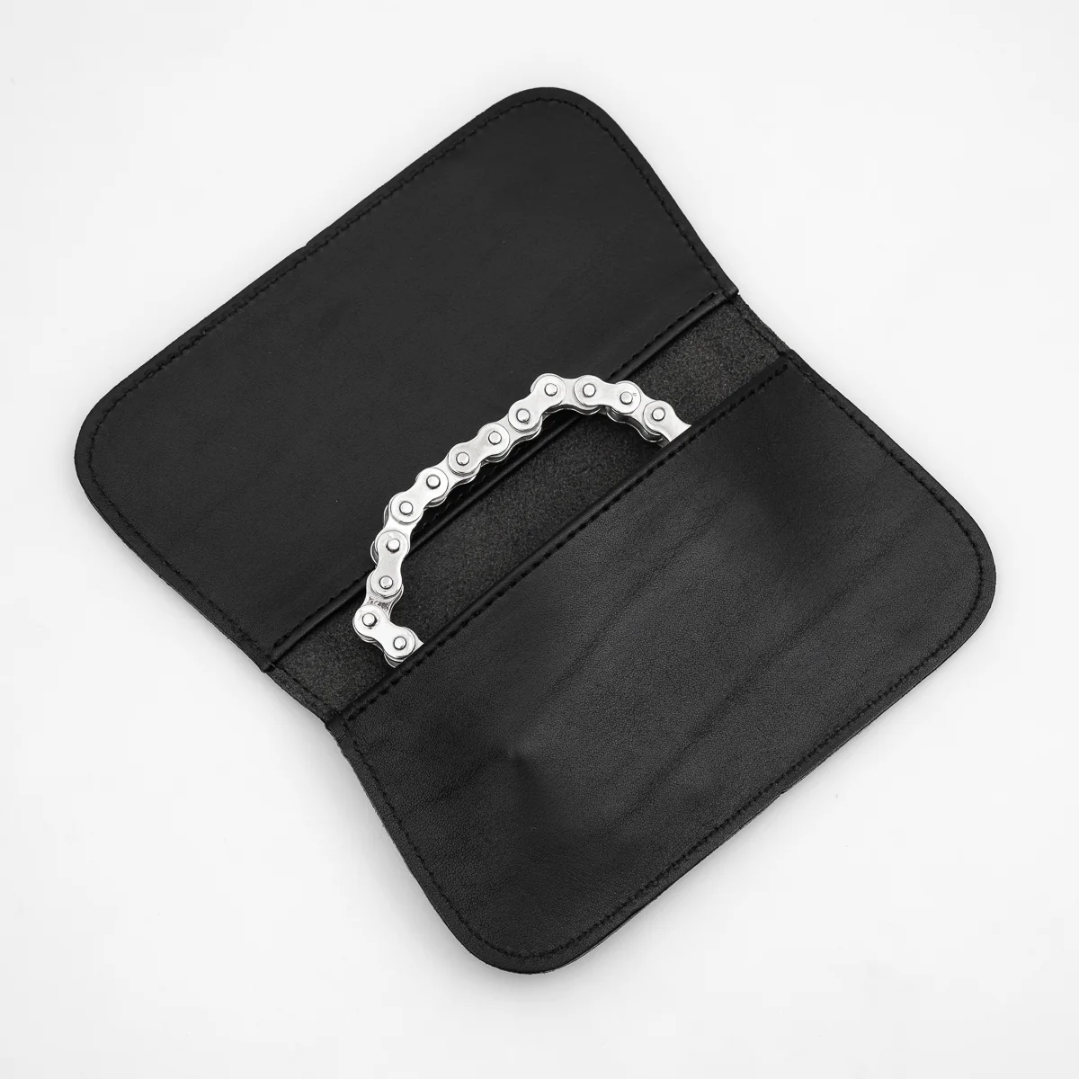 IHSI-01 - "Motorcycle Chain" Wallet Chain - Sterling Silver - Image 10