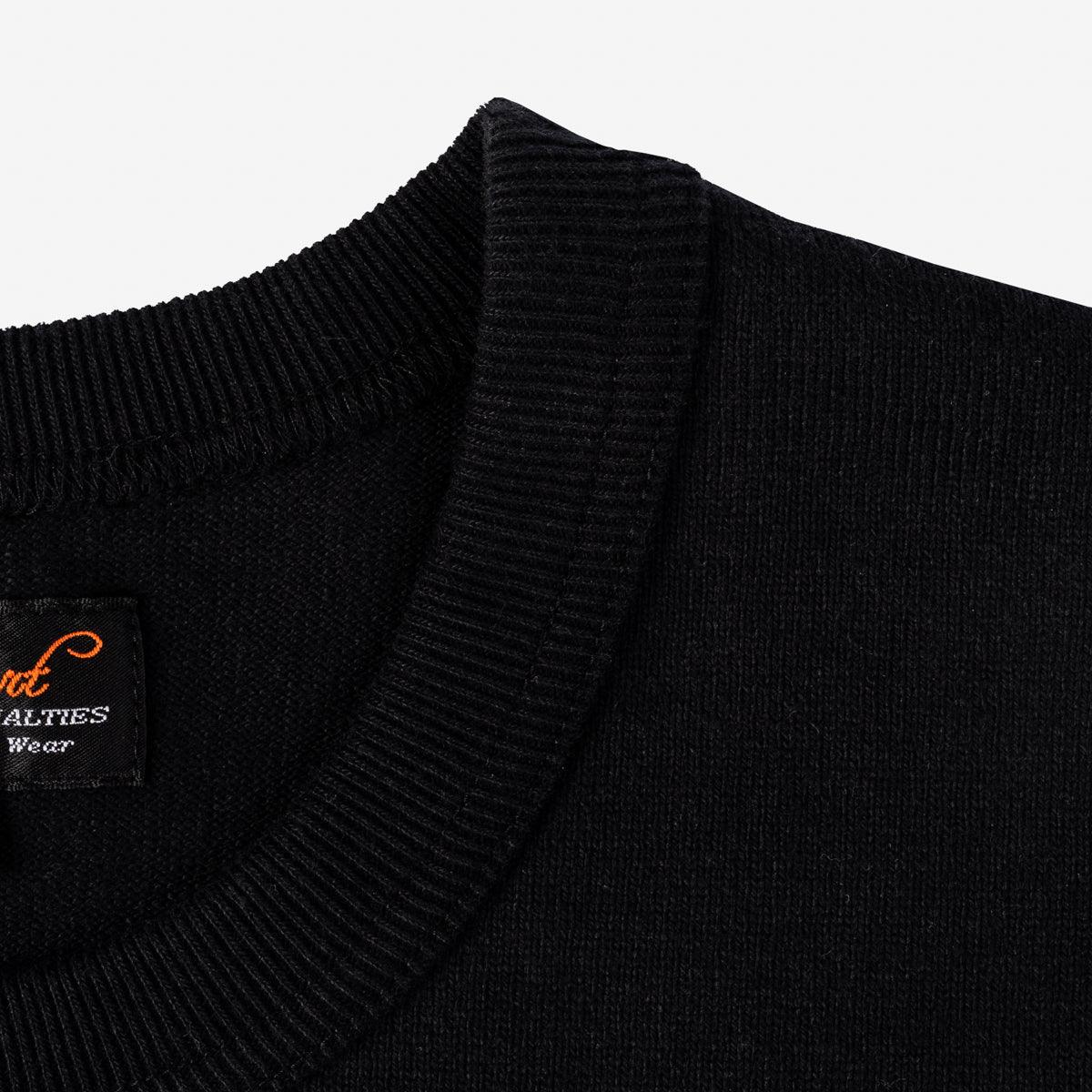 IHT-1600-BLK - 11oz Crew Neck T-Shirt - Black - Image 5