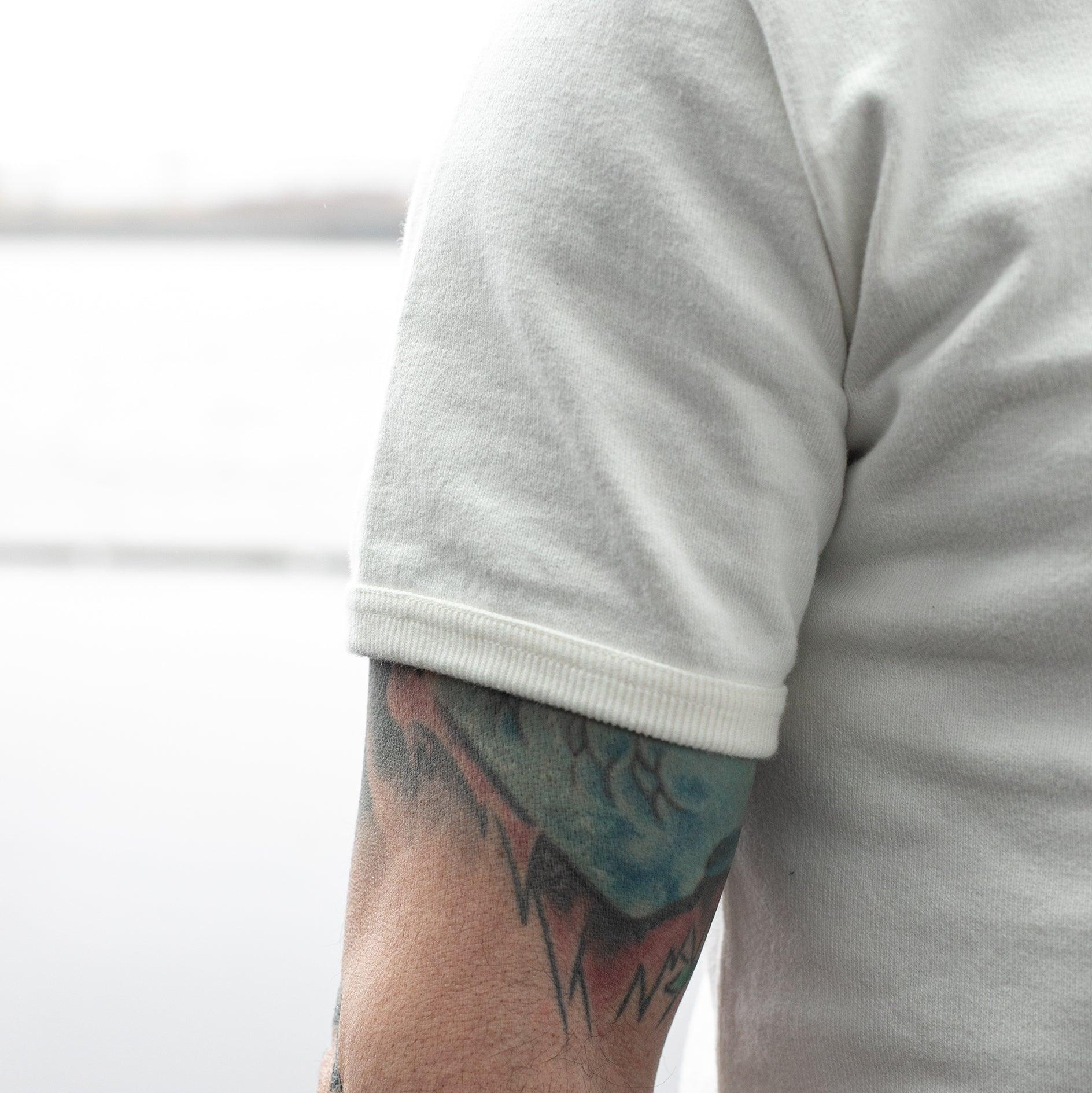 IHT-1600-WHT - 11oz Crew Neck T-Shirt - White - Image 4
