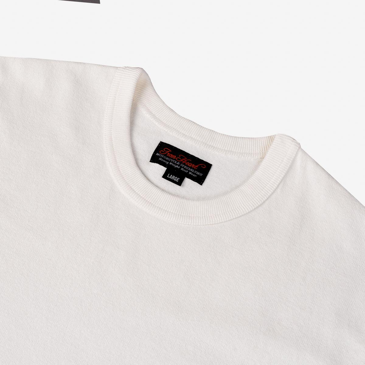 IHT-1600-WHT - 11oz Crew Neck T-Shirt - White - Image 5