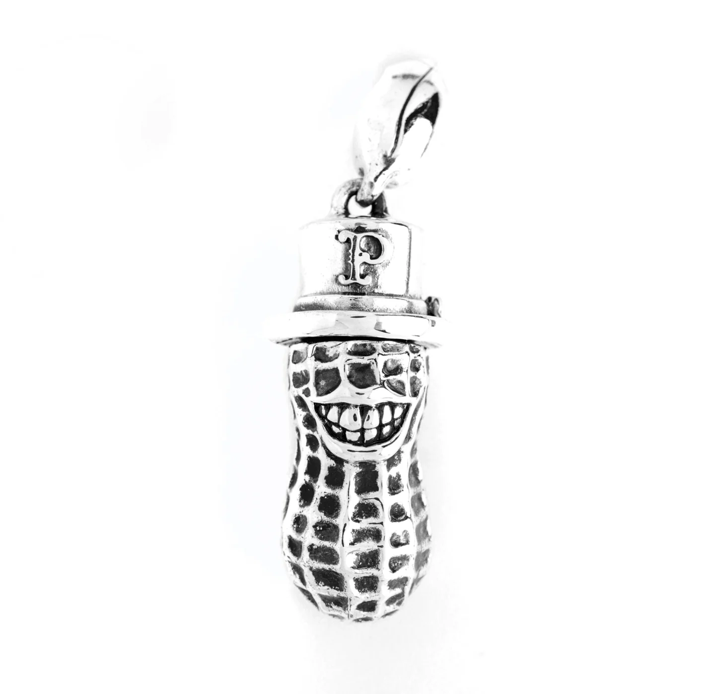 PE-YACHIMATA-PEANUTS-KEY-RING-SILVER - Peanuts & Co YACHIMATA PEANUTS key ring pendant - Silver