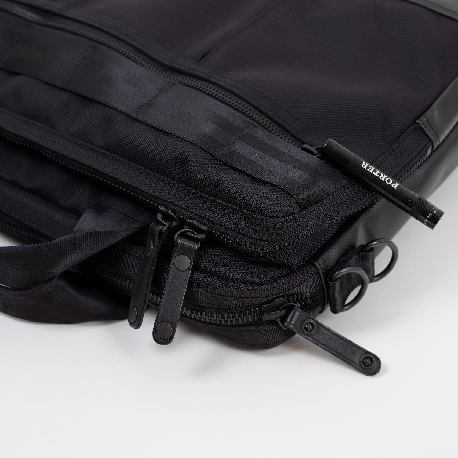 PO-HEAT-2WAY-BRIEFCASE-BLK - Porter-Yoshida & Co. HEAT 2WAY BRIEFCASE - Black - Image 4