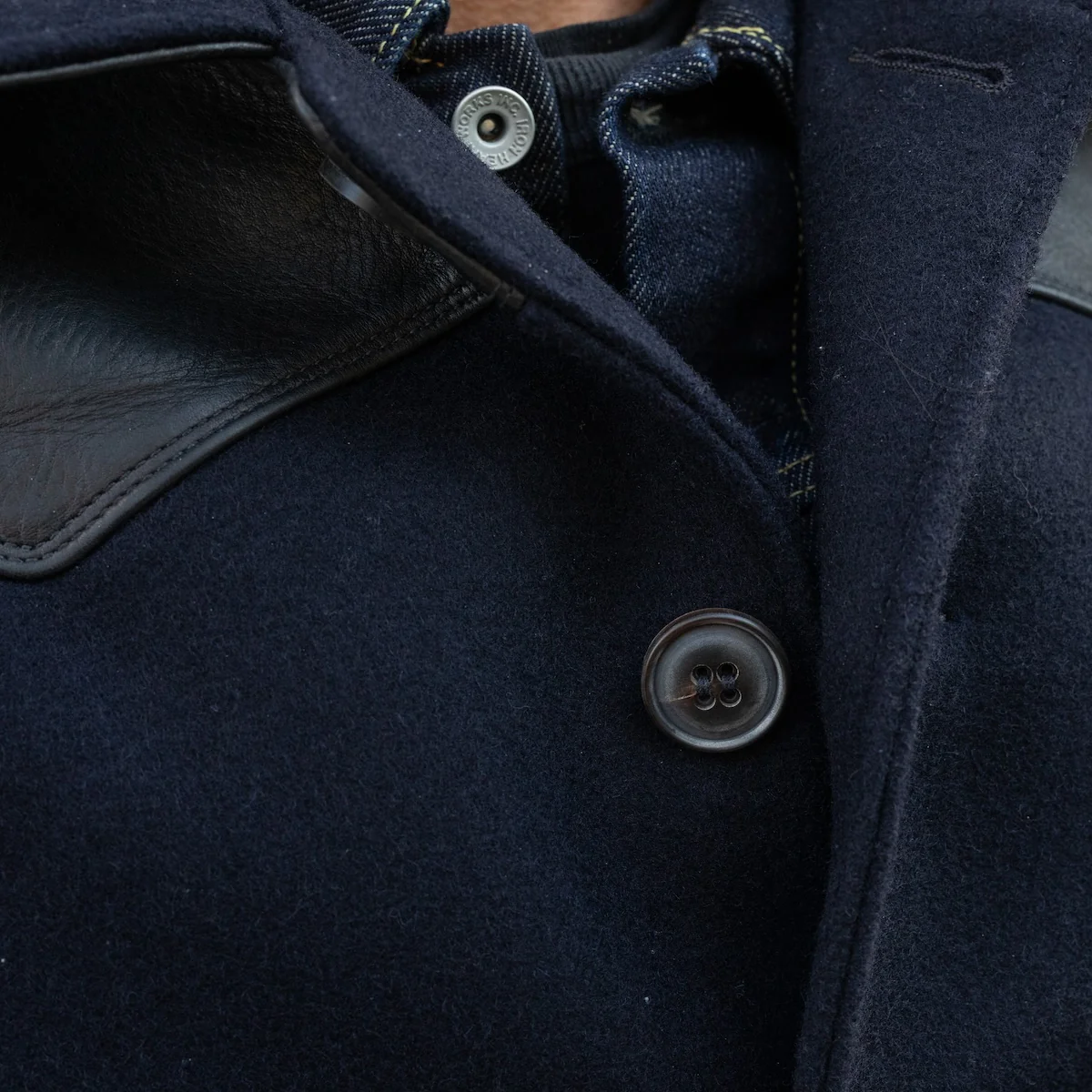 SB-RA-WO-NAV - Simmons Bilt Wool Ranch Jacket - Navy - Image 5