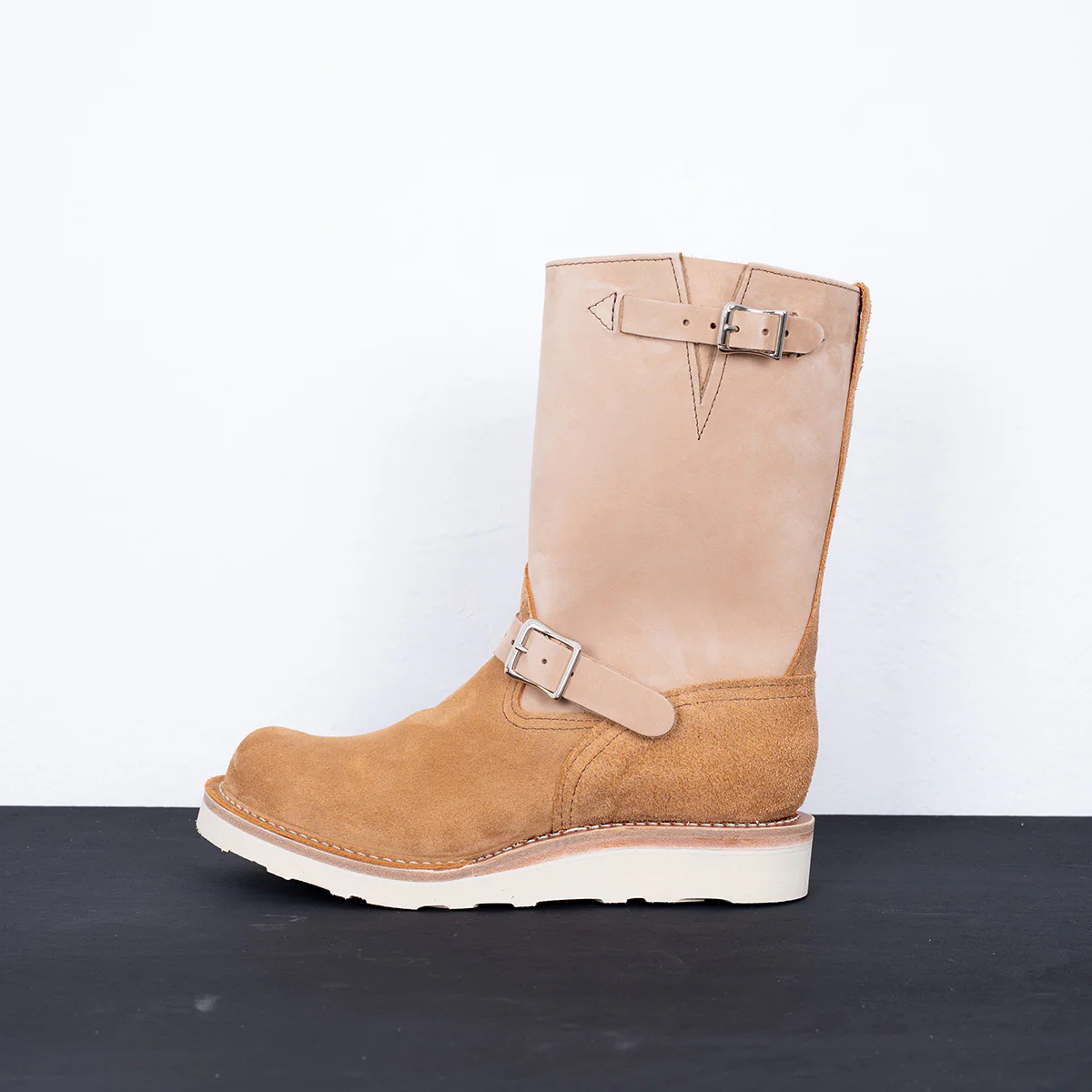 WE-77104014-NAT - Custom Boss Engineer Two-Tone Roughout - Natural - Image 4
