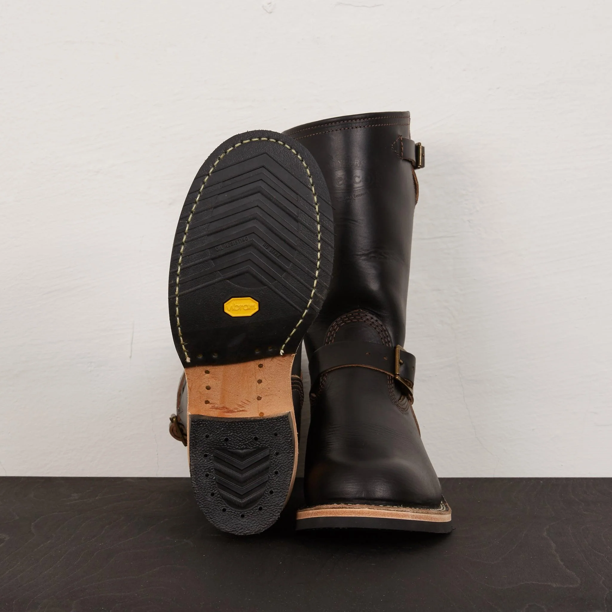 WE-7710H-BLK - Wesco Custom Boss Engineer Horsehide - Black - Image 3
