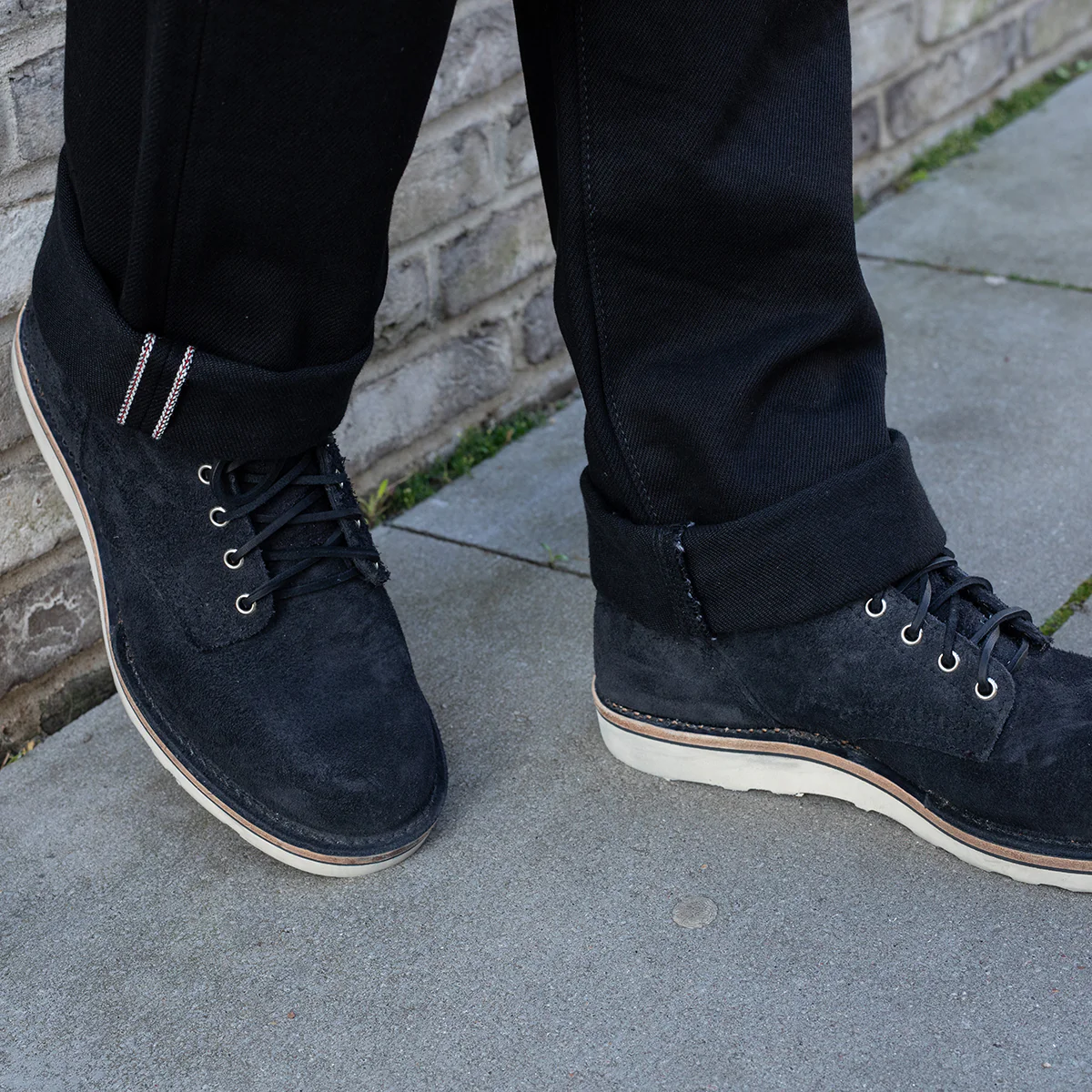 WE-BK906P4014NAT-BLK - Wesco Custom Warren Roughout - Black - Image 2